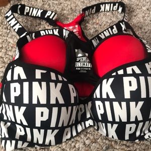 (2) Victoria Secret Ultimate Push up bras